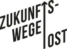 Zukunftswege Ost - Logo - schwarz